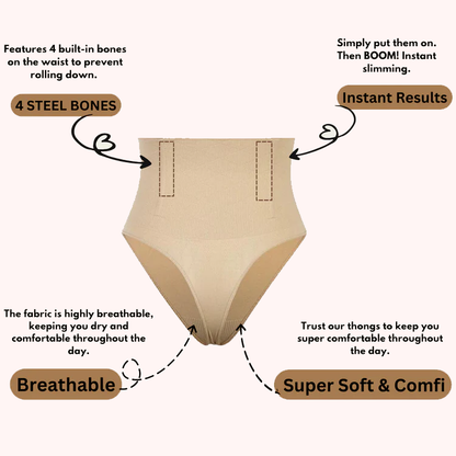 Tummy Control Thongs - 50% OFF!